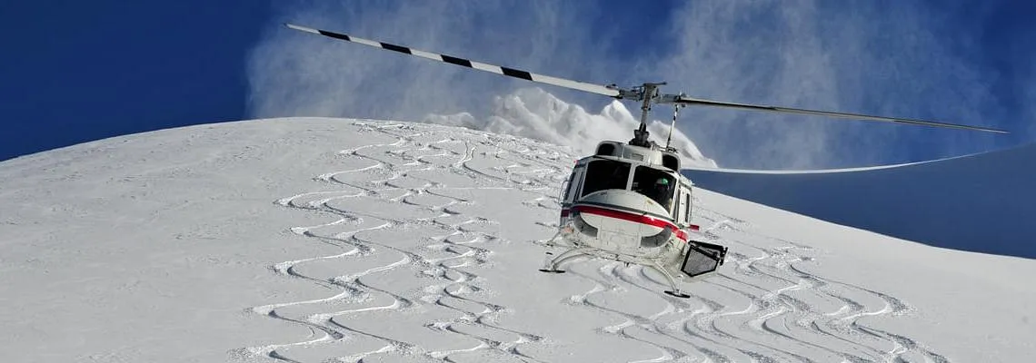 Heliskiing Alpen